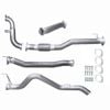 Ignite Exhausts Turbo Back For Holden Rg Colorado 2.8l 3" No Cat With Pipe Raw Aluminised Steel