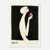 Galrie Campari Bitter 1977 Vintage Poster by Bernard Villemot - Retro Wall Art, Poster Only, A4 21 x 30cm (8 x 12inch)