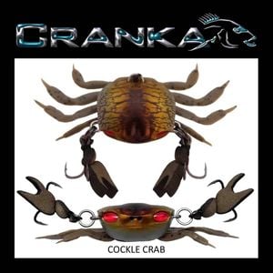 Cranka Crab Heavy 5.9g Hard Body Fishing Lure Cockle Crab