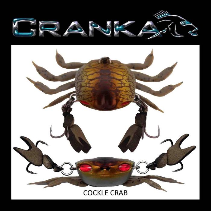 Cranka Crab Heavy 5.9g Hard Body Fishing Lure Cockle Crab