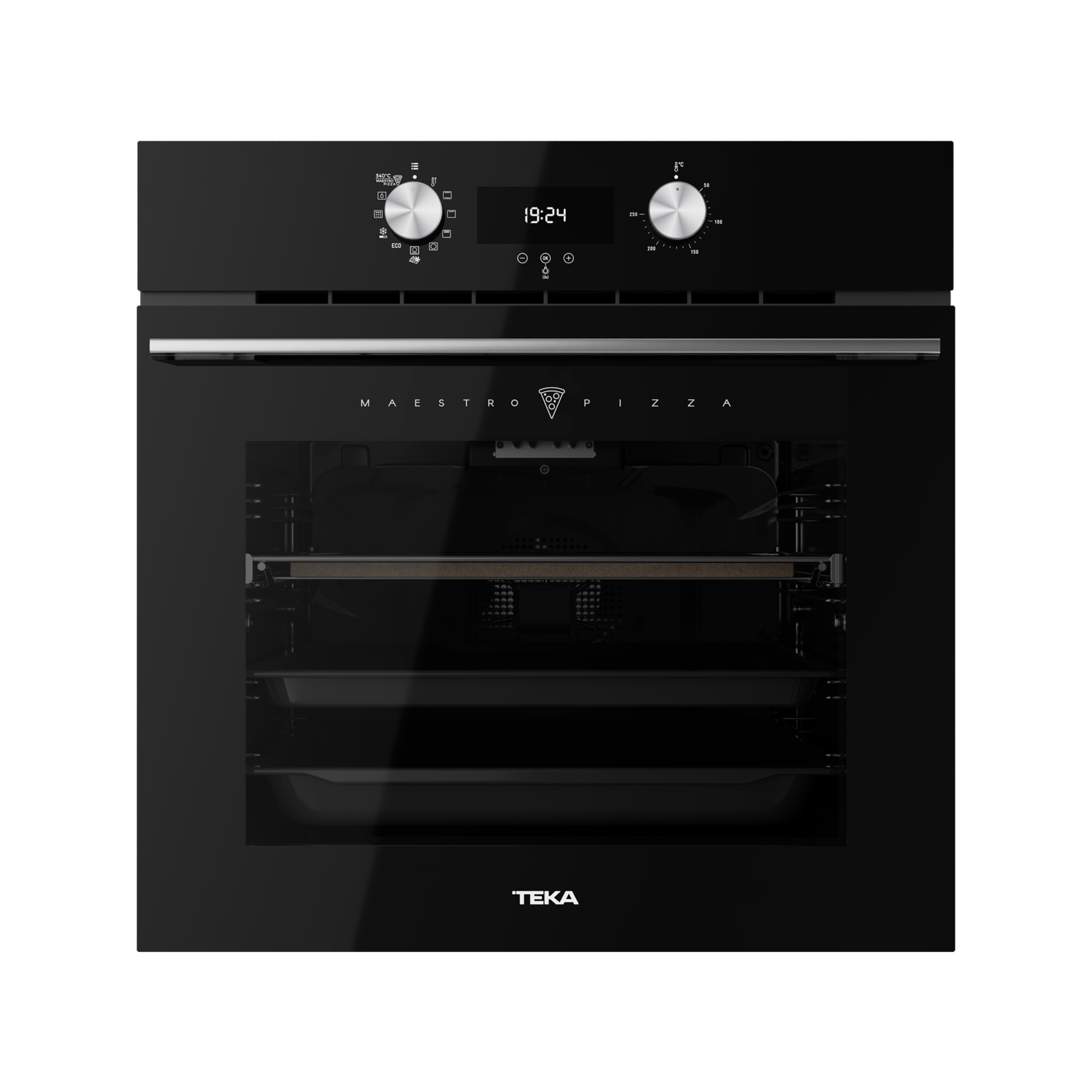 Teka 60cm Night River Black 8 Function Dual Cleaning MaestroPizza Oven product image