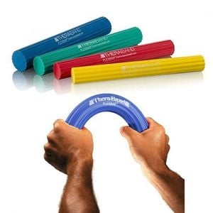 Hand Exerciser Bar - Flexible Forearm And Grip Trainer - 7kg - Green