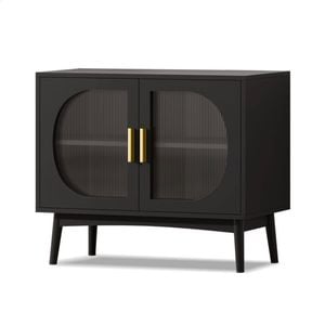 ALFORDSON Sideboard Buffet Cabinet Storage Black