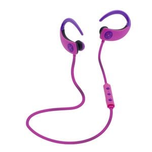 Moki Octane Pink Bluetooth Ear-Hooks Earphones