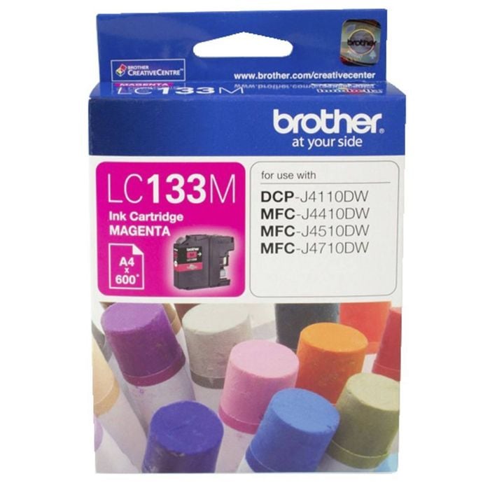 Brother Magenta Ink Cartridge - 600 Page - Compatible Printers