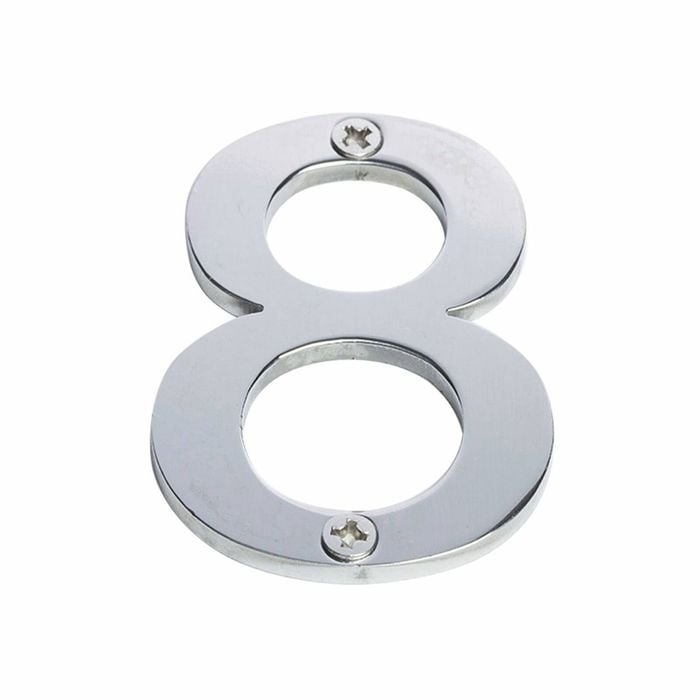 Sandleford 60mm Stainless Steel Numeral 8