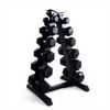 Brixx 2.5kg - 15kg Hex Dumbbell & Rack Set | 6 Pairs - 105kg Package