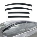 AUSGO Weather Shields for Nissan Pulsar C12 Series Hatch 2013-2016 Weathershields Window Visors Wind Deflectors