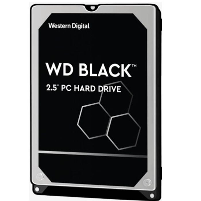 Western Digital Wd Black 500gb 2.5' Hdd Sata 6gb/s 7200rpm 64mb Cache Smr Tech For Hi-res Video Games 5yrs Wty