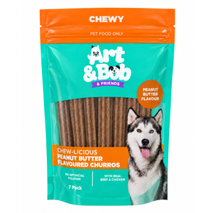 Art & Bob Peanut Butter Flavoured Churros - 7 Pack