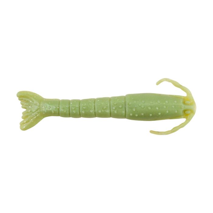 Berkley Gulp Shrimp 3" Soft Plastic Fishing Lure Green Prawn
