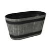 EDEN Grey & Bronze Whiskey Trough Planter