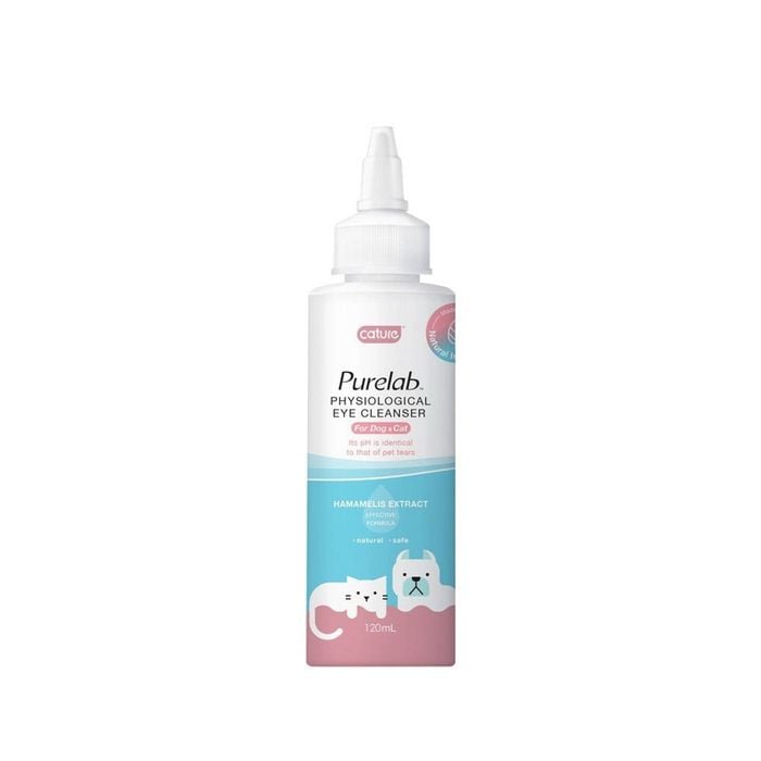 Cature Purelab Pet Cat/Dog 120ml Eye Cleanser - White