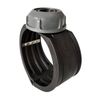 Plasson 80mm x 1-1/2" UPVC Clamp-On Saddle