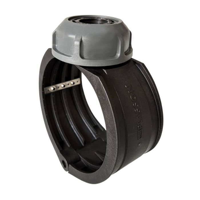 Plasson 80mm x 1-1/2" UPVC Clamp-On Saddle
