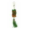 Rosewood Salsa Corn Leaf Garland Rabbit/Hamster Pet Activity Hanging Toy Green