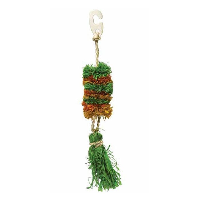 Rosewood Salsa Corn Leaf Garland Rabbit/Hamster Pet Activity Hanging Toy Green