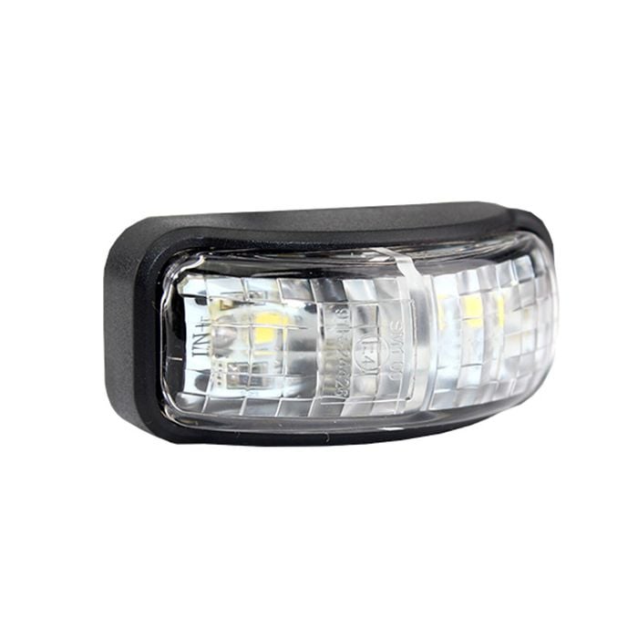 Sunrise LED Side Marker 54 x 24mm M/Volt Clear - SMC5424