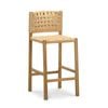 Kyren Counter Stool Woven Rope for Indoor & Outdoor