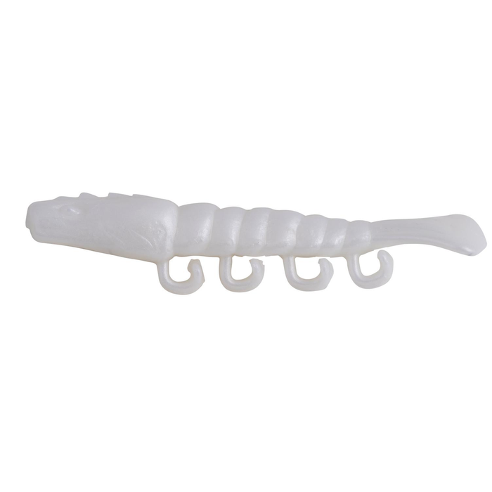 Berkley Gulp 2022 Turbo Shrimp 4" Soft Plastic Fishing Lure Pearl White