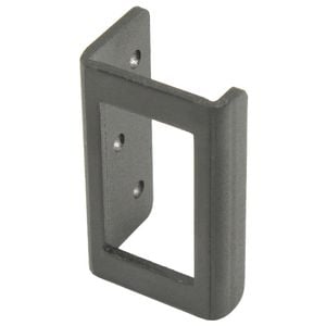 Switch Boss 1 Gang Black Aluminium Right Angle Rocker Switch Mount