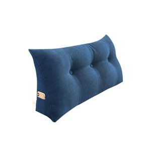 SOGA 100cm Blue Wedge Bed Pillow