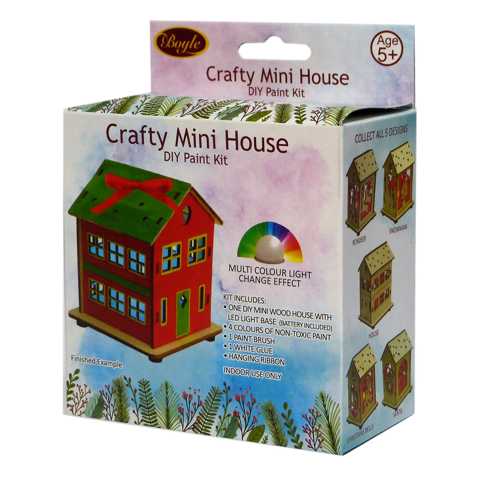 Boyle Crafty Mini House DIY Paint Kit