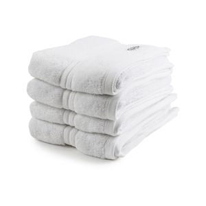 4pc Onkaparinga 45x65cm Flinders Hand Towel 600GSM White