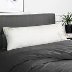 DreamZ Body Pillow Memory Foam Long Full Cushion White