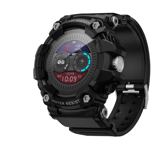 Sport Smart Watch Waterproof Bluetooth Calls Rugged Fitness Tracker with Flashligh
