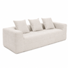 Airluxe Maren Beige 229cm 3 Seater No Assembly Compressed Lounge Sofa