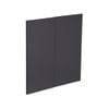 Kaboodle Grey Fig Modern Corner Base Cabinet Doors - 2 Pack