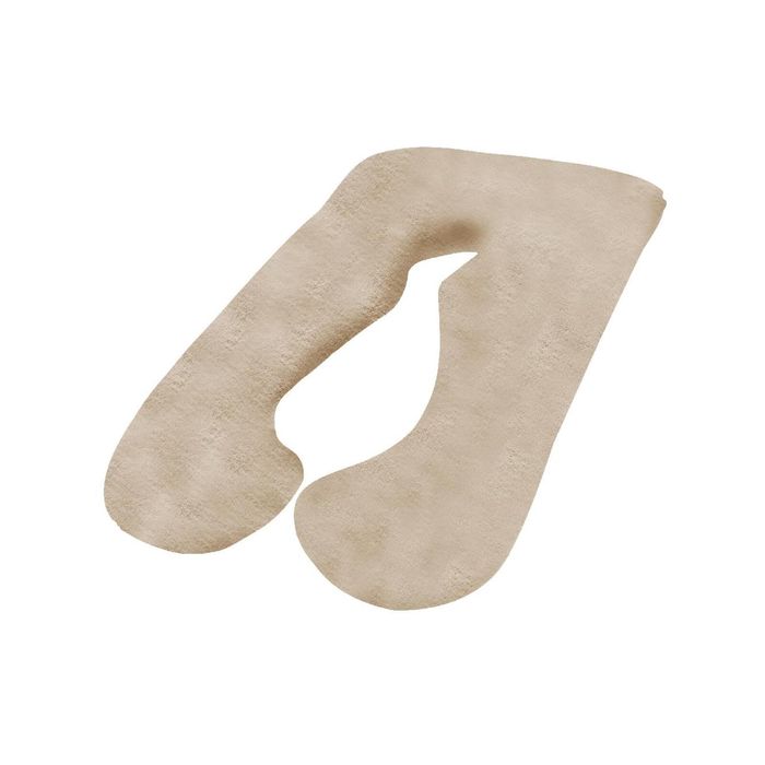Woolcomfort Ivory Aus Made Teddy Bear Fleece Super Warm Soft Pregnancy Pillow