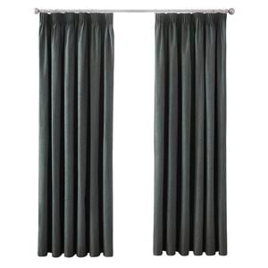 Mollers 240 x 205cm Green Blockout Trevally Pencil Pleat Curtain