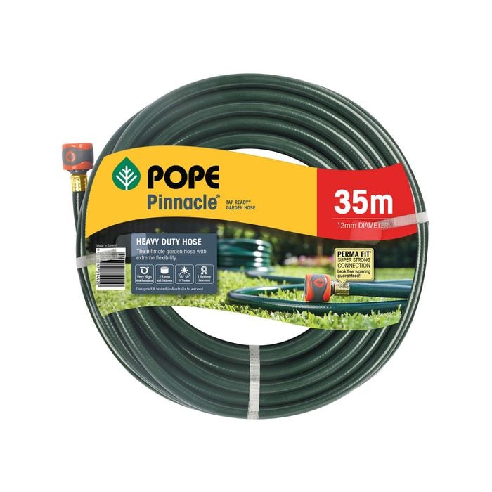 Pope 12mm x 35m Tap Ready Pinnacle Garden Hose