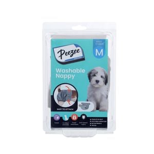 Paws & Claws 32 x 52cm Medium Peezee Washable Pet Nappy