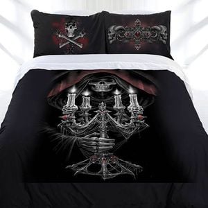 Anne Stokes Candelabra Quilt Cover Set Queen