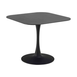 Modern Furniture MARTA Square Dining Table 90cm - Black