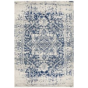 Sense 253 White Navy 400X300Cm Rug