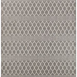Long Island 6826 W71e 120x170 Brown Cream Rug