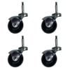 Yes4pets 4 X Replacement Castor Wheels For Bird Cage Parrot Aviary Budgies Canaries For B075