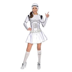 Star Wars Stormtrooper Female Womens Dress Up Character/Party Costume Size L