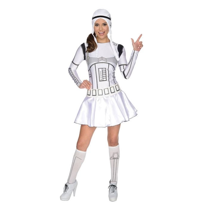 Star Wars Stormtrooper Female Womens Dress Up Character/Party Costume Size L