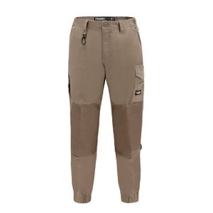 Tradie Pro Khaki Skinny Cuffed Pant - 97