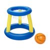 Bestway Inflatable Pool Float Basketball Hoop Set with Ball Floating Toys Blue