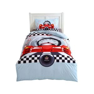 Single Size Kids Cotton Bedding Quilt Cover with Pillow Case - Gametime