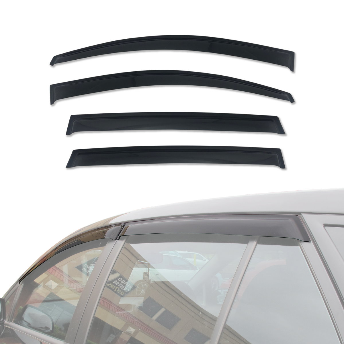 AUSGO Weather Shields For KIA Rondo UN Series 2008-2013 Weathershields ...