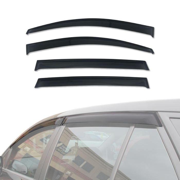 AUSGO Weather Shields For KIA Rondo UN Series 2008-2013 Weathershields Window Visors Wind Deflectors