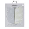2PK Bubba Blue Nordic 77x135cm Jersey Cot Fitted Sheet Baby 0-12m Grey/Sand