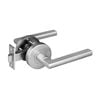 Delf Satin Stainless Madrid Passage Lever Set